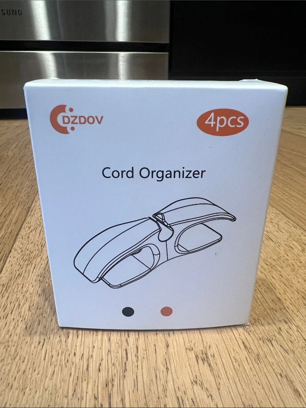 DZDOV Cord Organizer 3 piece in Black & Grey